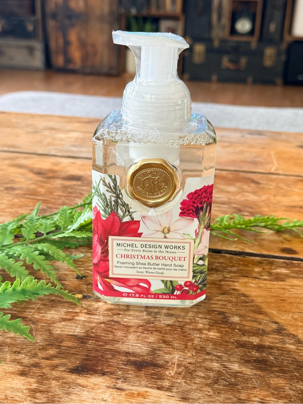 Christmas Bouquet Foaming Shea Butter Hand Soap - NWT